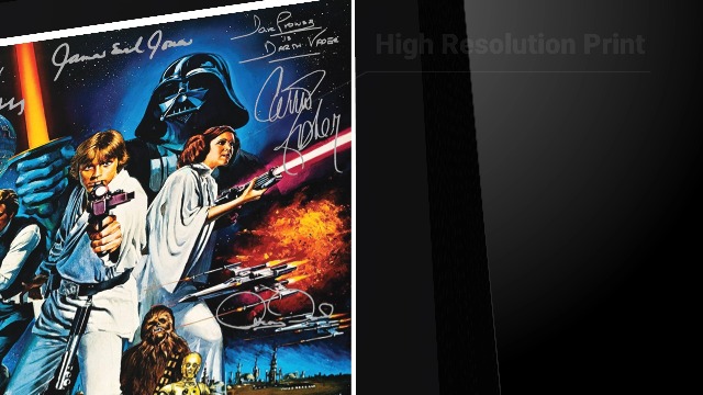 Amazon.com: HWC Trading Framed 11 x 14 Print Star Wars a New Hope
